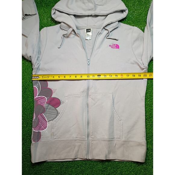 Stylish The North Face Evolution Floral Box NSE Hoodie - Picture 4 of 6